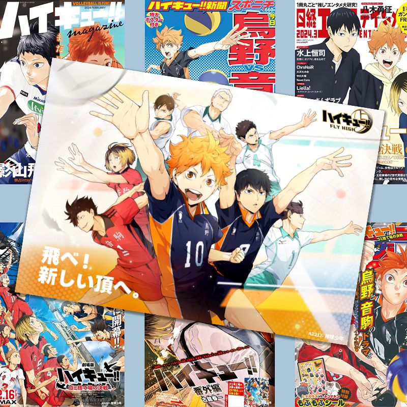Anime Merchandise Haikyuu - Haikyuu!! poster, anime-style Hinata Shoyo merchandise,