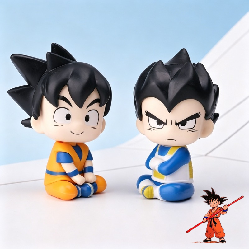 Anime Merchandise Figures - Dragon Ball chibi Son Goku Vegeta