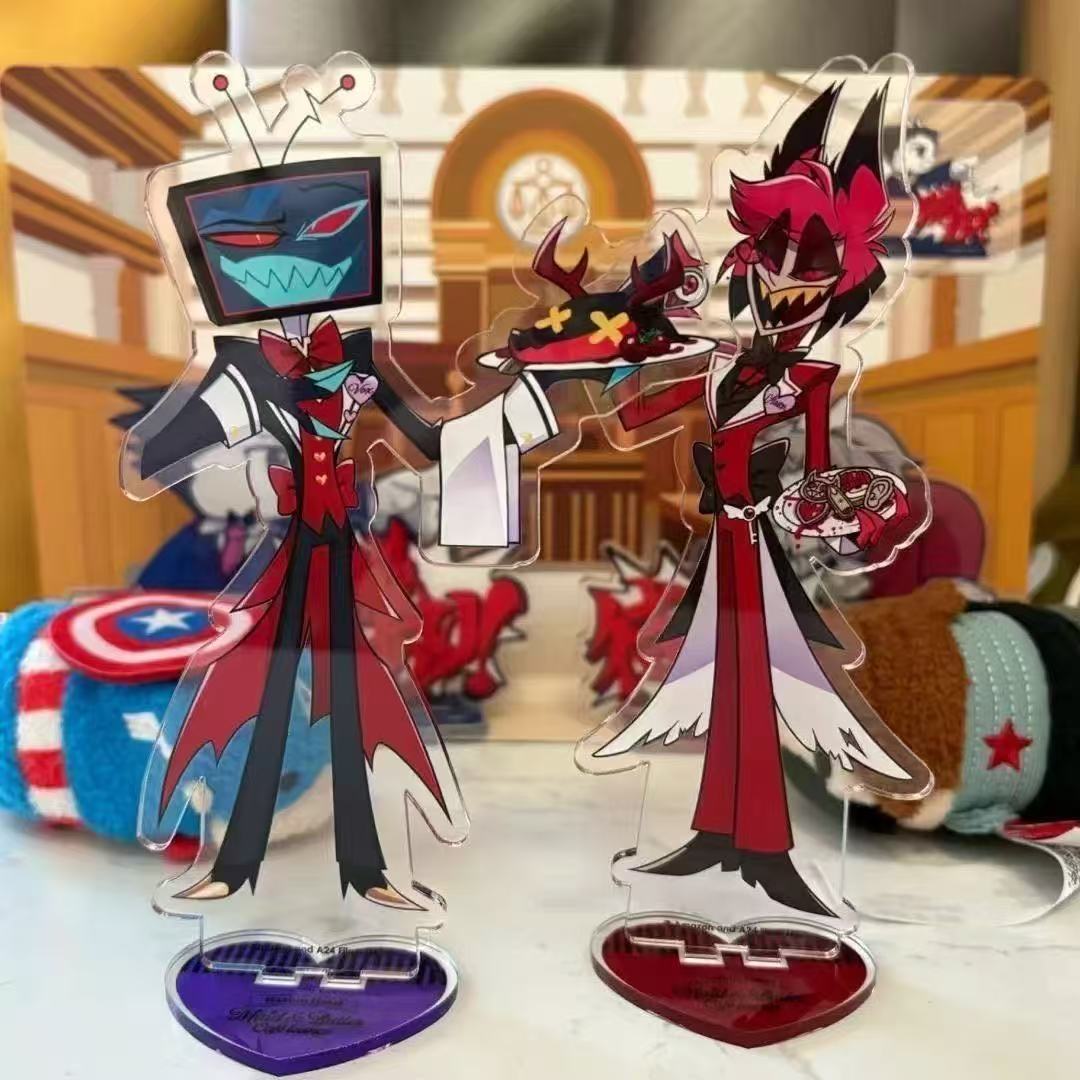 2pcs Hazbin Anime Peripherals  - đánh giá và giá Anime Manga Merchandise