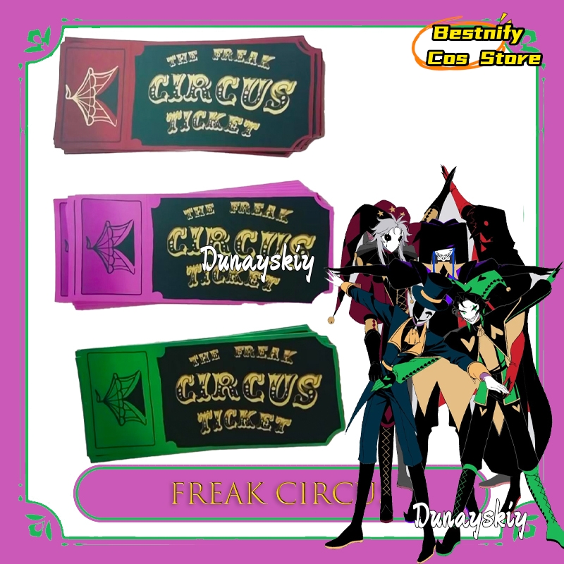 BFreak Circus Ticket Card Red  - đánh giá và giá Anime Merchandise Europe