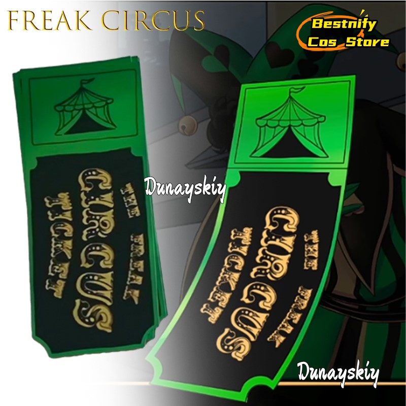 BFreak Circus Ticket Card Red  - đánh giá và giá Anime Merchandise Europe