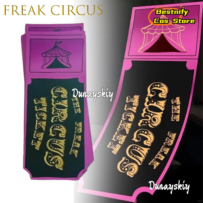 BFreak Circus Ticket Card Red  - đánh giá và giá Anime Merchandise Europe