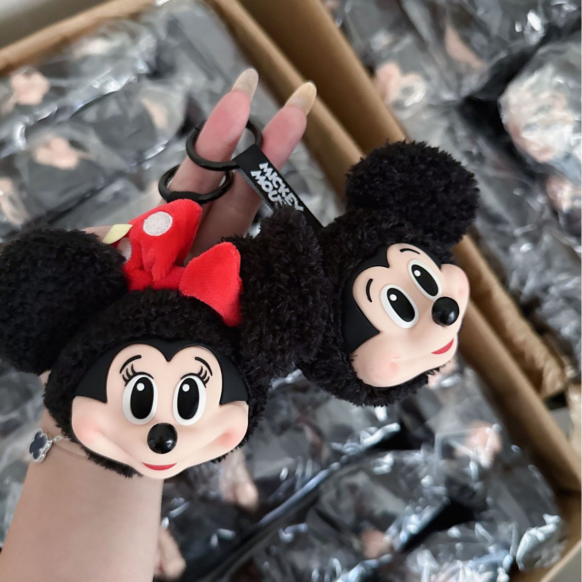Mickey Minnie Plush Doll Keych - đánh giá và giá Original Anime Merchandise