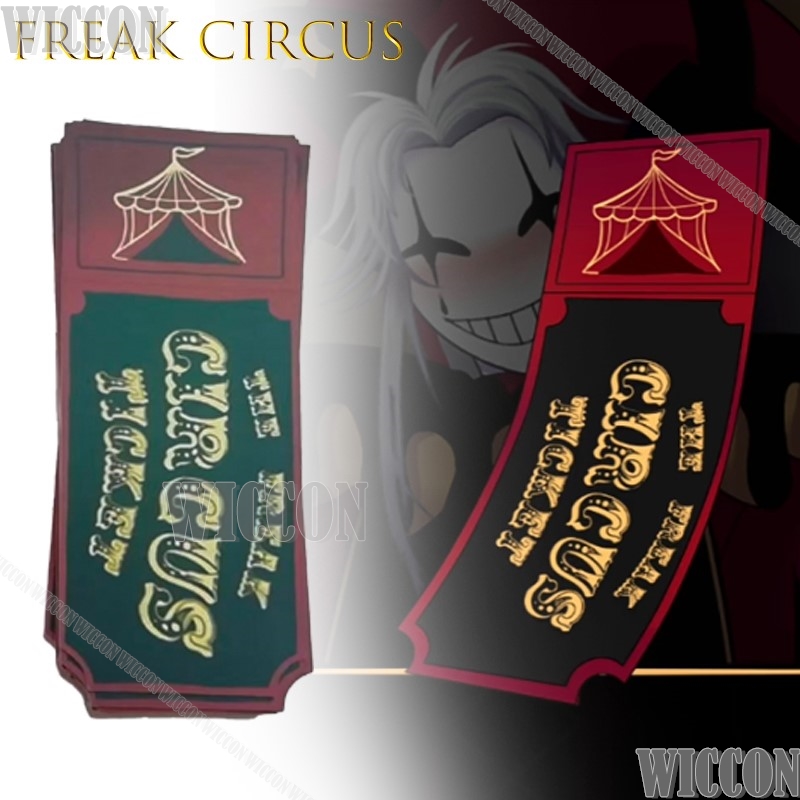 Freak Circus Ticket Card Red G - đánh giá và giá Anime Merchandise Europe