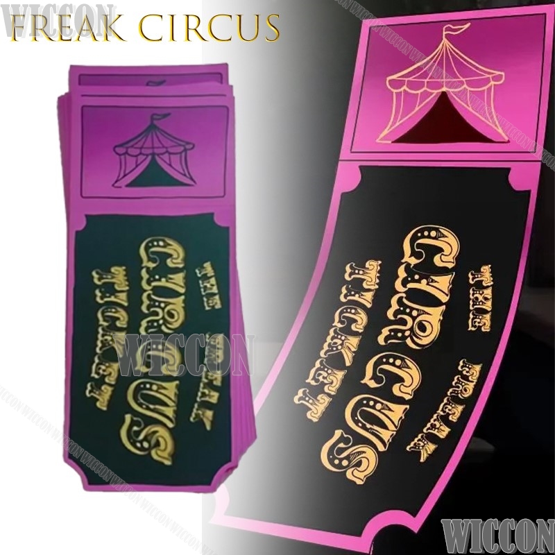Freak Circus Ticket Card Red G - đánh giá và giá Anime Merchandise Europe