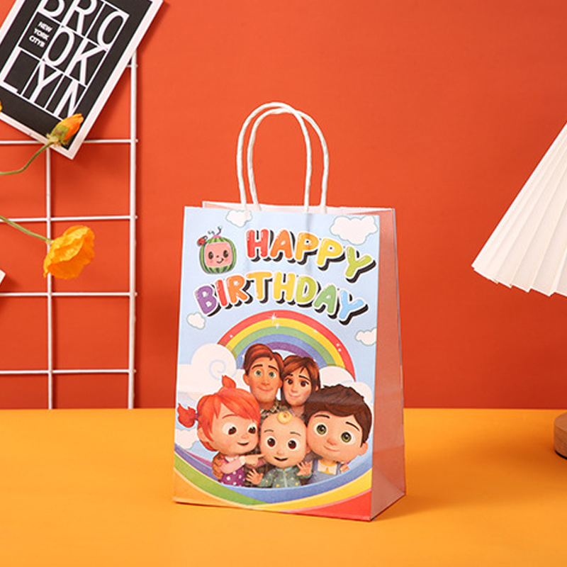 Cocomelons Party Gift Bag Set  - đánh giá và giá Anime Merchandise Bag