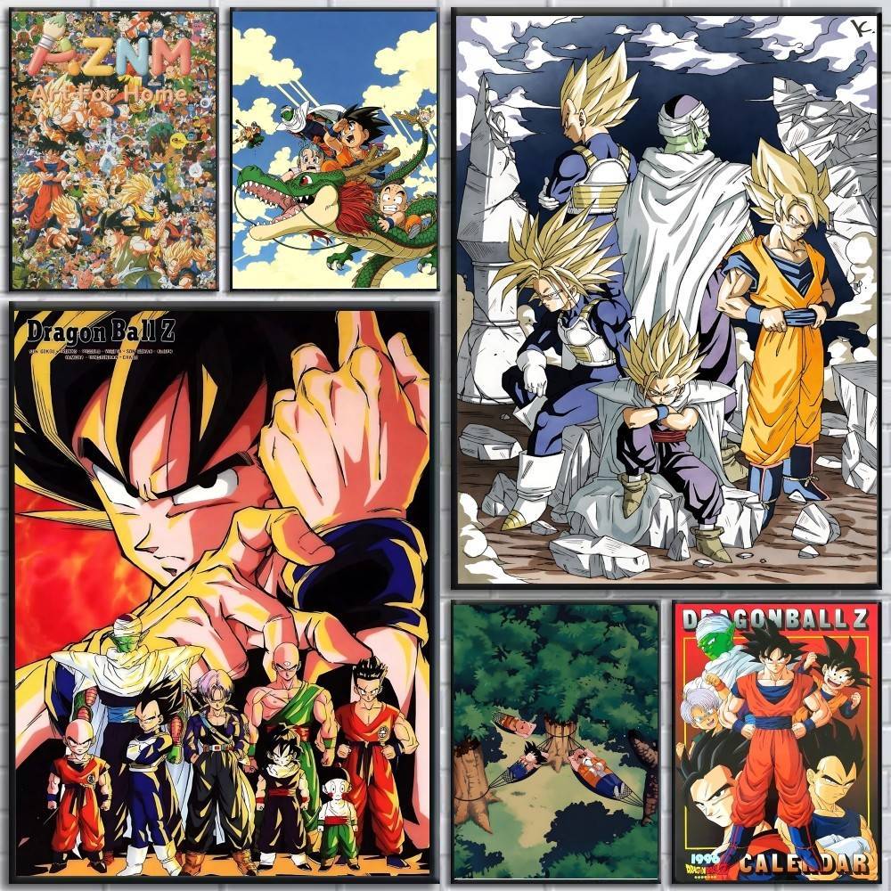 AZNM Dragon Ball Z Unframed Ca - đánh giá và giá Anime Merchandise Posters