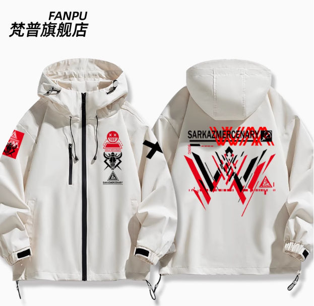 Anime Arknights W Windbreaker  - đánh giá và giá Windbreaker Anime Merchandise