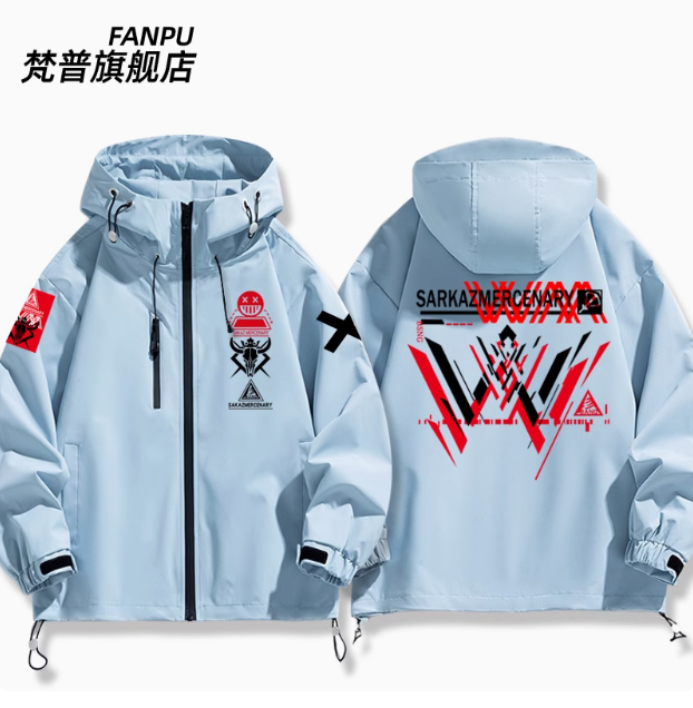 Anime Arknights W Windbreaker  - đánh giá và giá Windbreaker Anime Merchandise